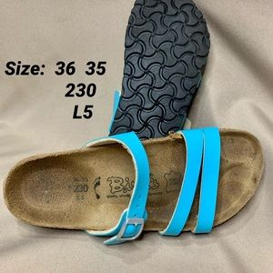 Teal Birkenstock’s